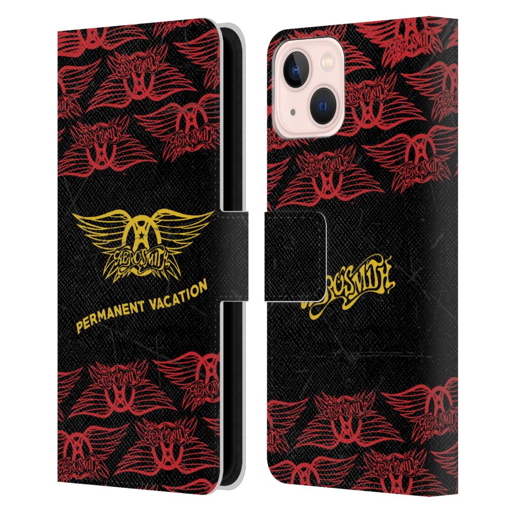 AEROSMITH エアロスミス (結成 55周年 ) - Classics / Permanent Vacation レザー手帳型 / Apple iPhoneケース - PGS